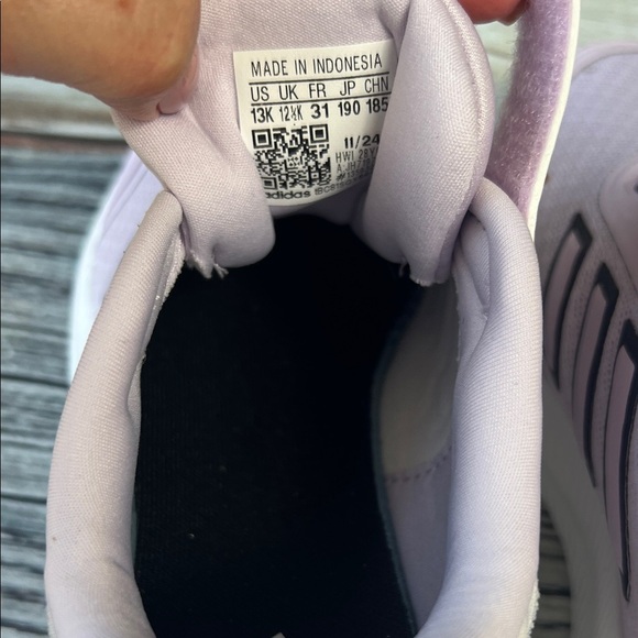 Adidas X_PLR Path Sneaker, Ice Lavender/Black/Dash Grey, Sz 13K - Picture 7 of 12